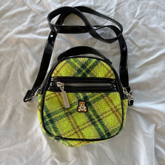 Teddy Fresh Small Plaid Crossbody Purse - Picture 1 of 12